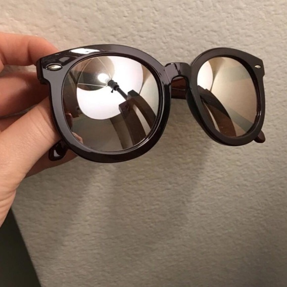 Free People Rose Colored Sunglasses - Picture 1 of 4